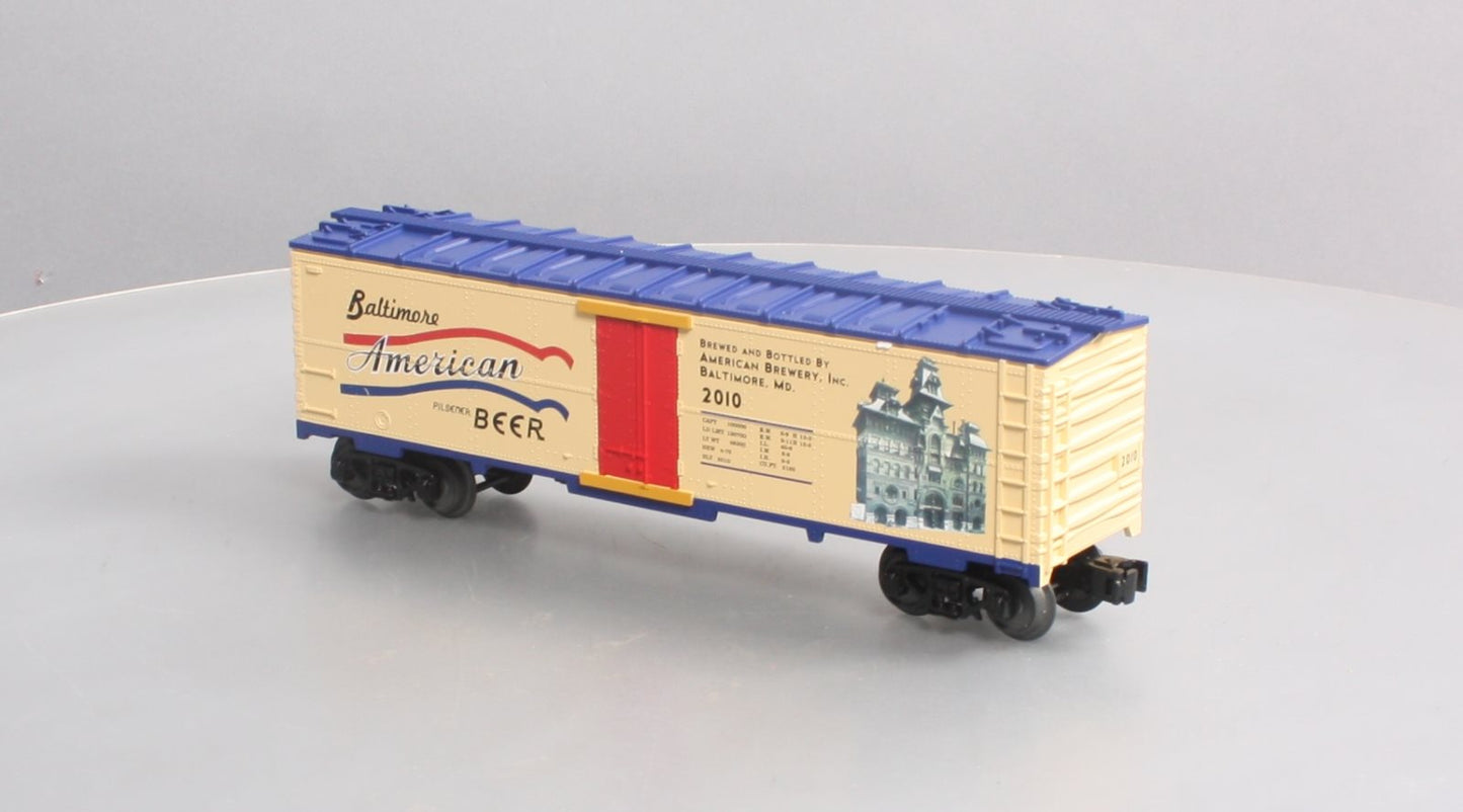 MTH 30-78119 O Gauge American Beer Reefer Car TCA Banquet Car 2010 LN/Box