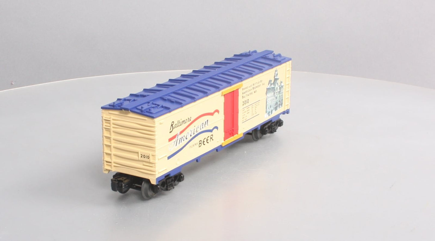 MTH 30-78119 O Gauge American Beer Reefer Car TCA Banquet Car 2010 LN/Box
