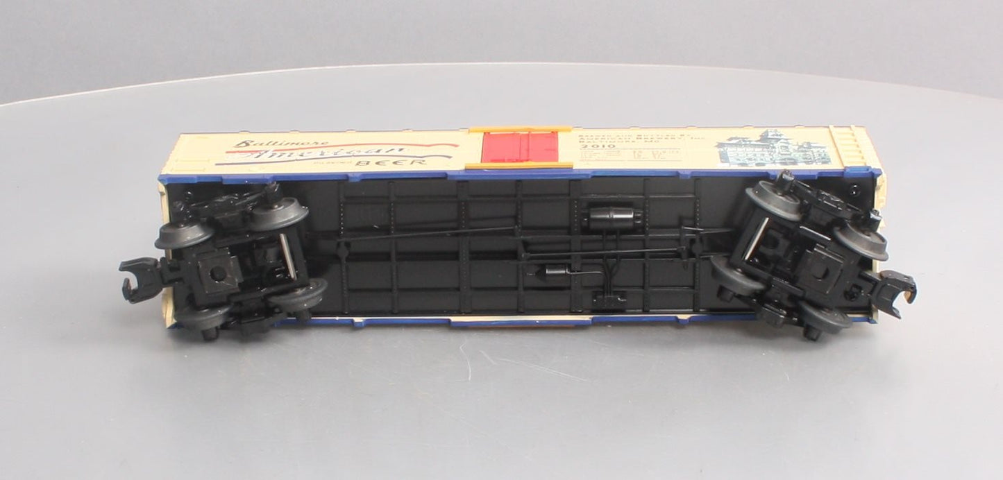 MTH 30-78119 O Gauge American Beer Reefer Car TCA Banquet Car 2010 LN/Box
