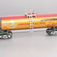 Lionel 2001160 O Gauge Union Pacific 50th Anniversary Unibody Tank Car LN/Box