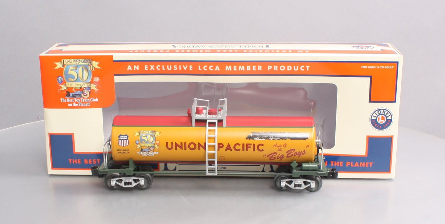 Lionel 2001160 O Gauge Union Pacific 50th Anniversary Unibody Tank Car LN/Box