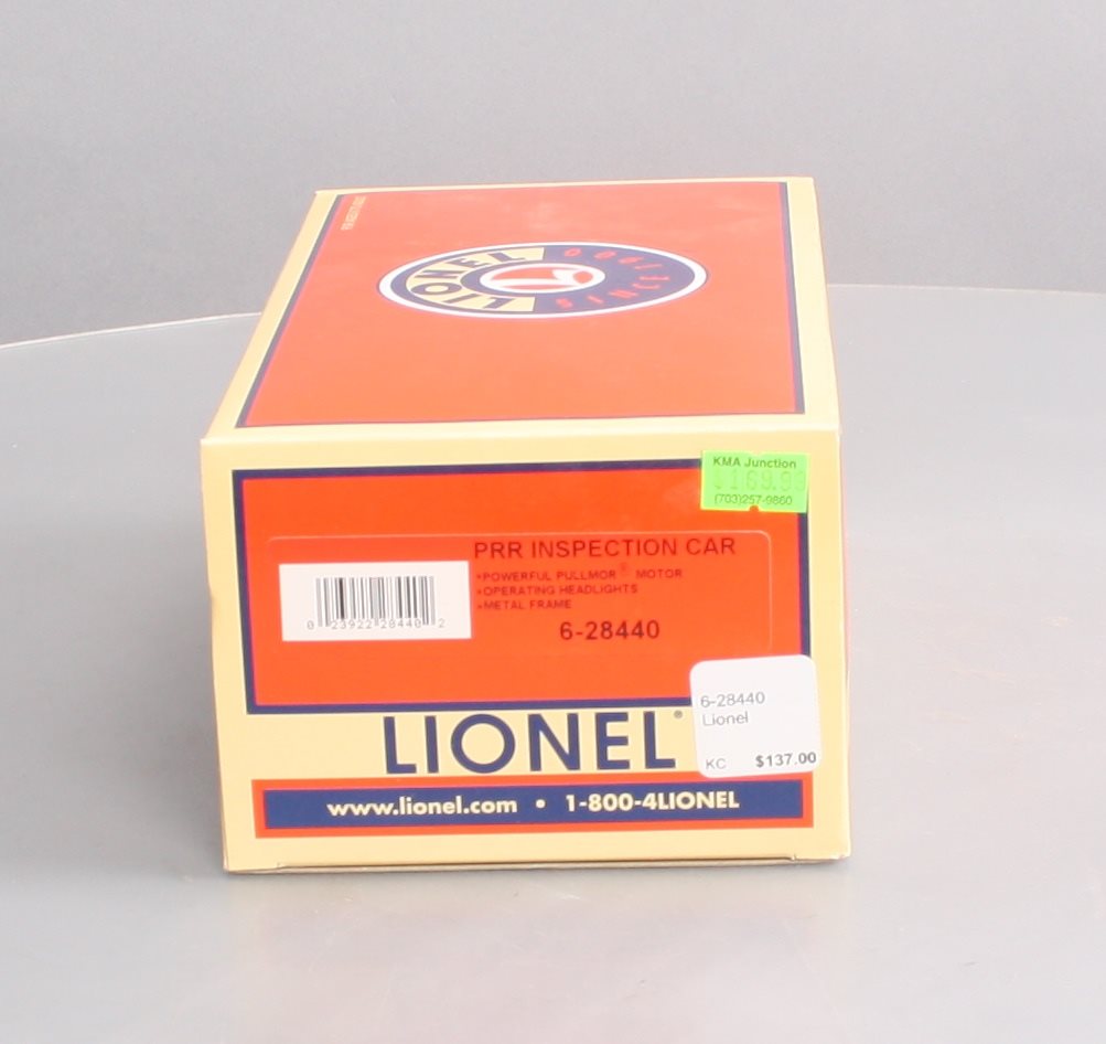 Lionel 6-28440 O Gauge Pennsylvania Inspection Car NIB