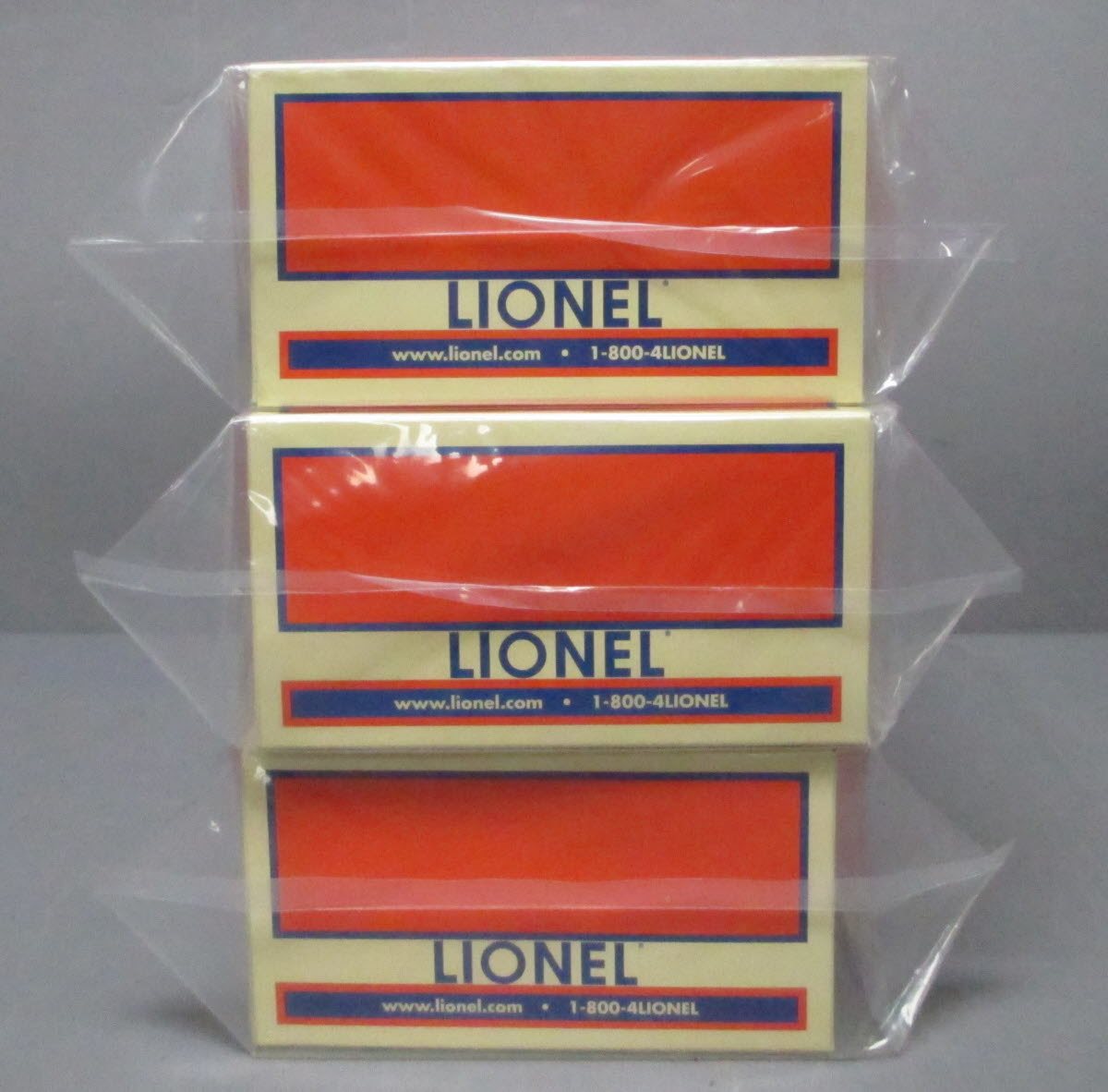 Lionel 7-11011 O Gauge Jeff Gordon NASCAR Expansion Pack (Set of 3) NIB