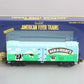 American Flyer 6-44150 S Gauge Ben & Jerry's Woodsided Reefer TCA Ex. #62018 MT/Box