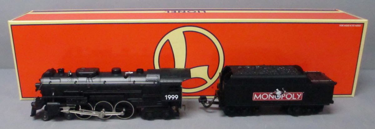 Lionel 6-52189 O Gauge Monopoly 4-6-4 Hudson Steam Locomotive & Tender #1999 NIB