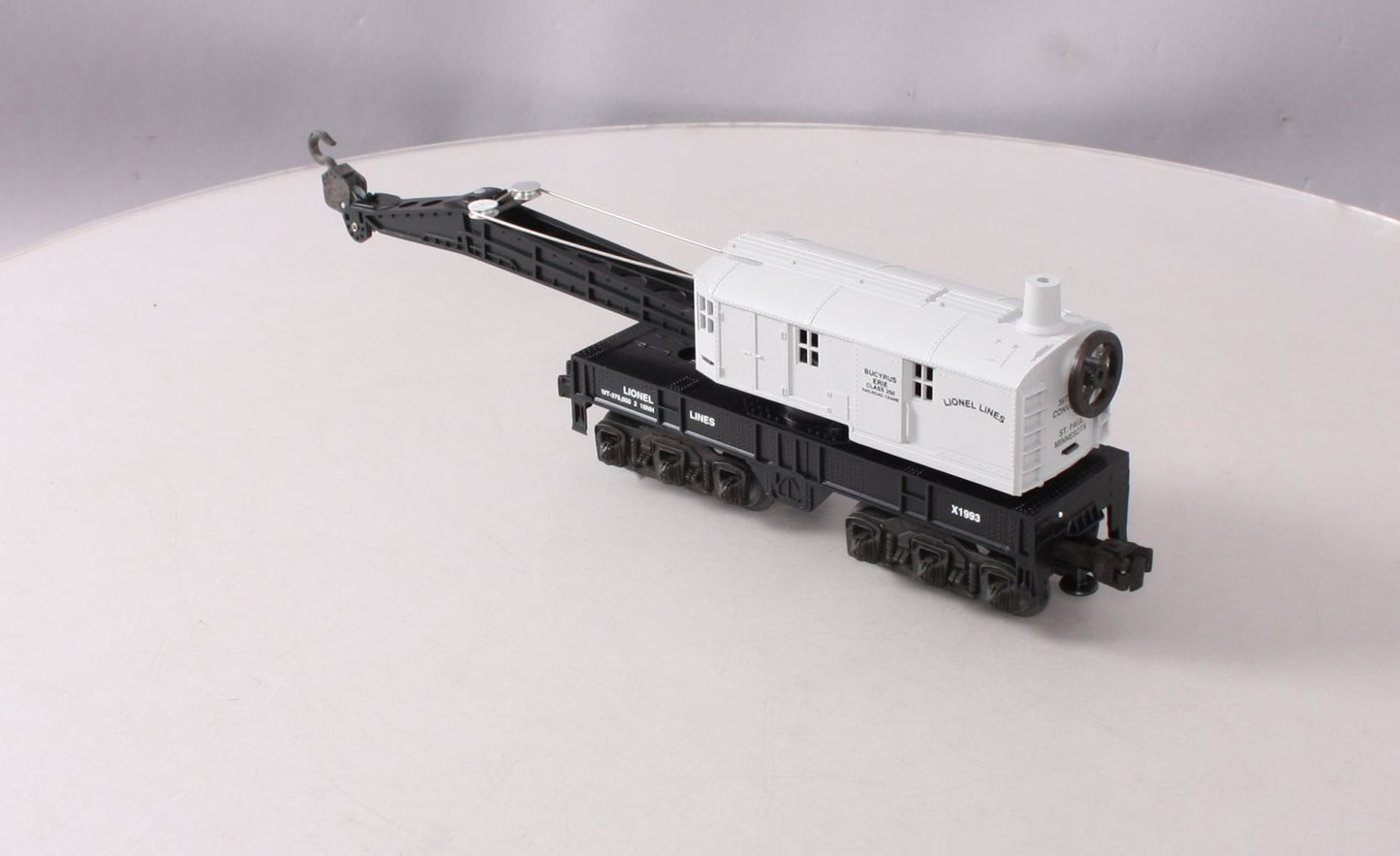 Lionel 6-52008 O Gauge Lionel Lines 6-Wheel Crane Car TCA 1993 NIB