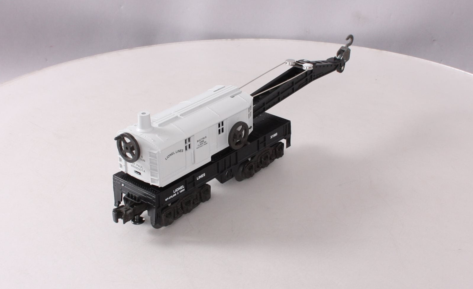 Lionel 6-52008 O Gauge Lionel Lines 6-Wheel Crane Car TCA 1993 NIB