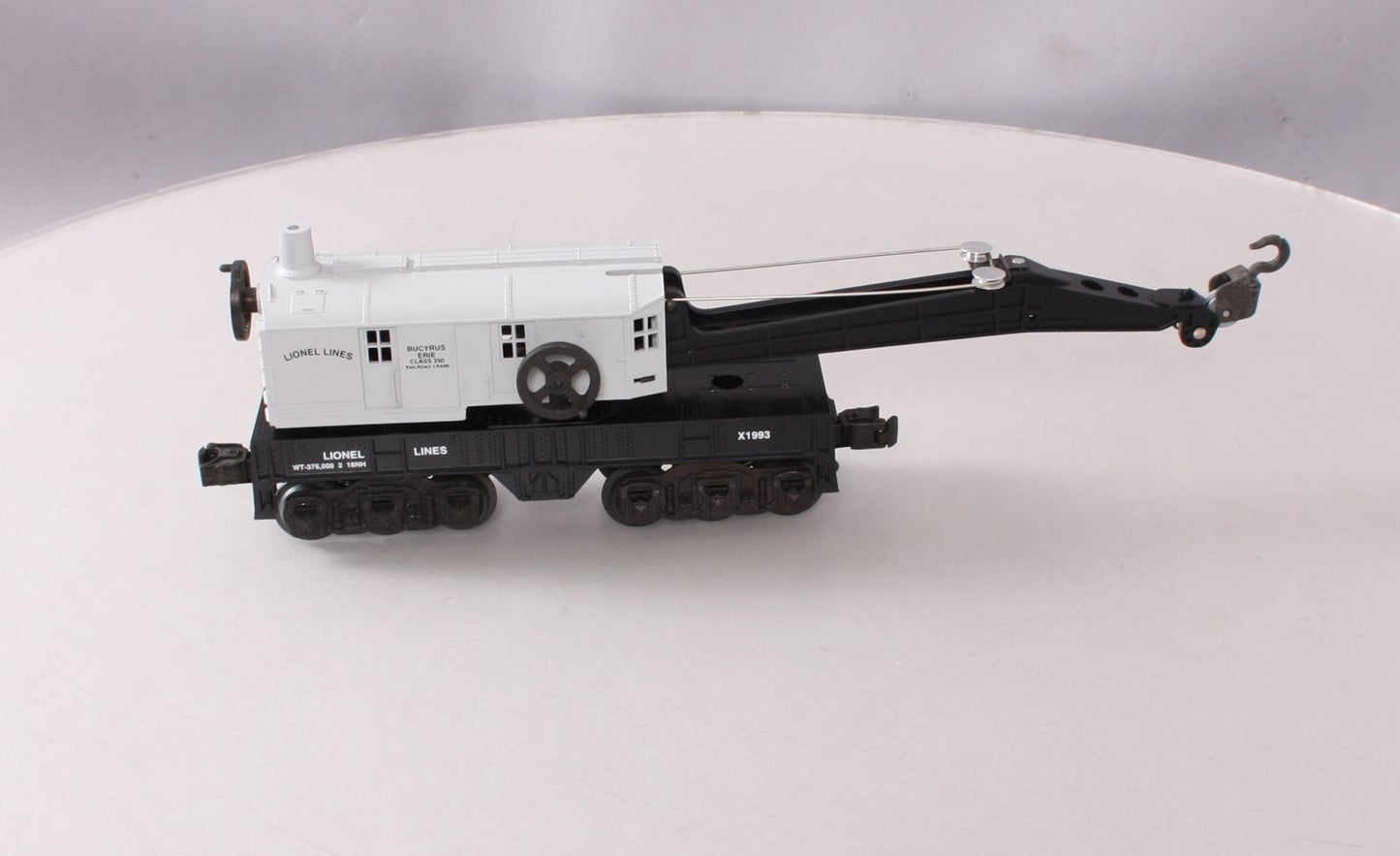 Lionel 6-52008 O Gauge Lionel Lines 6-Wheel Crane Car TCA 1993 NIB