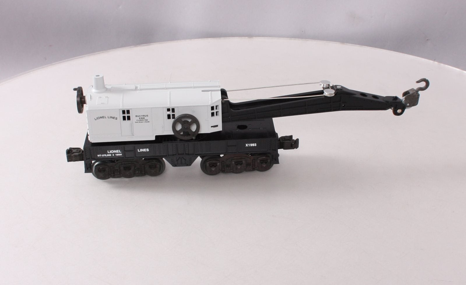 Lionel 6-52008 O Gauge Lionel Lines 6-Wheel Crane Car TCA 1993 LN/Box