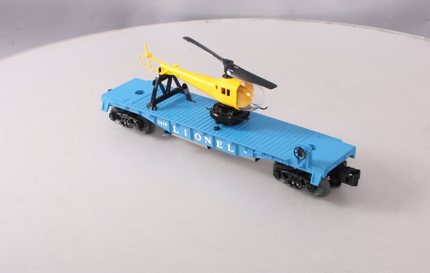 Lionel 6-29827 O Gauge 3419 Helicopter Launch Car PWC LN/Box
