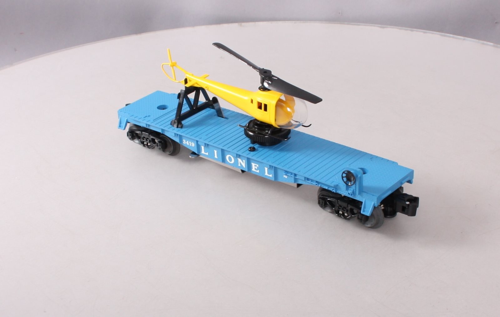 Lionel 6-29827 O Gauge 3419 Helicopter Launch Car PWC LN/Box