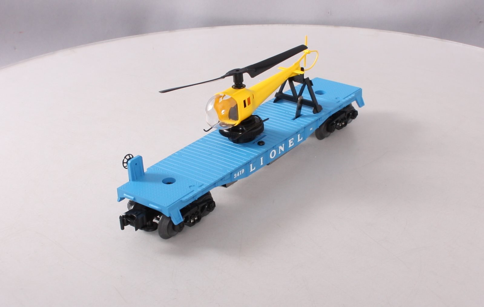 Lionel 6-29827 O Gauge 3419 Helicopter Launch Car PWC LN/Box