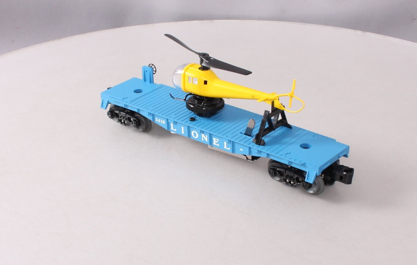 Lionel 6-29827 O Gauge 3419 Helicopter Launch Car PWC LN/Box