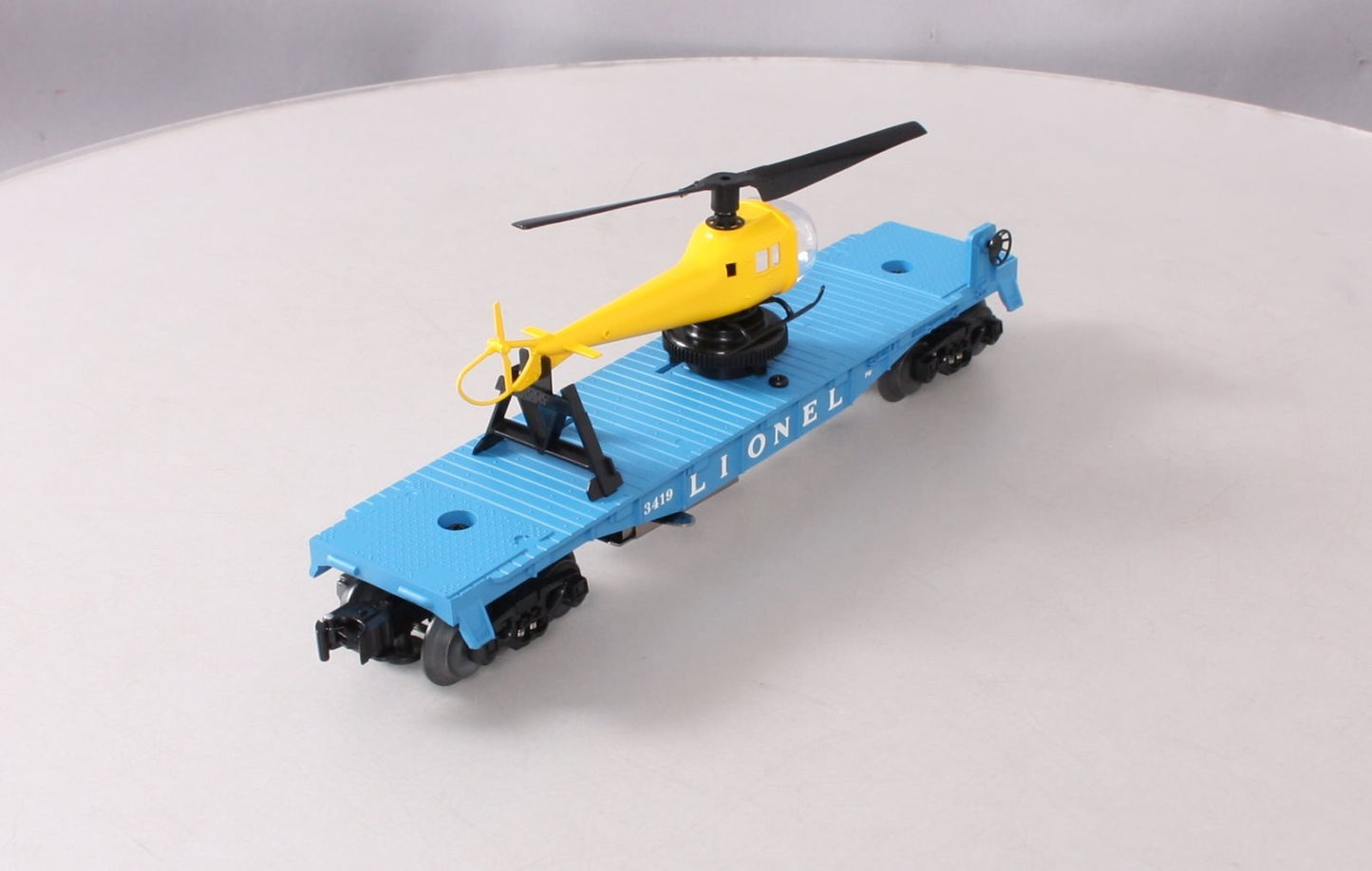 Lionel 6-29827 O Gauge 3419 Helicopter Launch Car PWC LN/Box