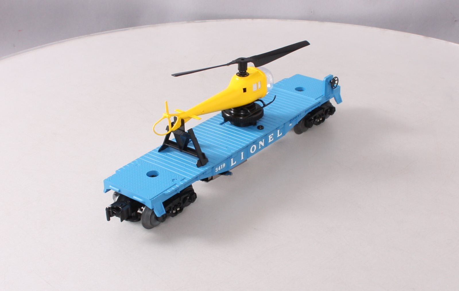 Lionel 6-29827 O Gauge 3419 Helicopter Launch Car PWC LN/Box