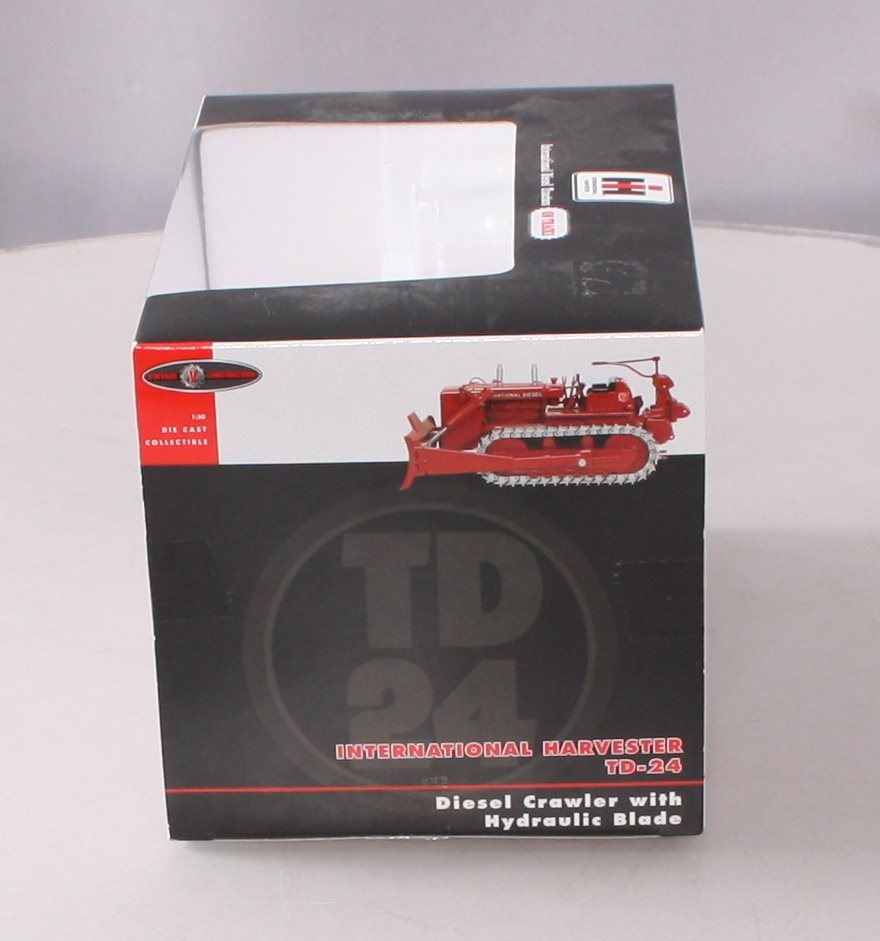 Spec Cast ZJD-1553 1:50 Diecast Intl. TD-24 Diesel Crawler w/Hydraulic Blade LN/Box