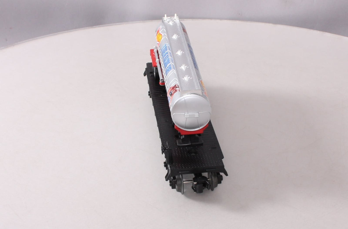Lionel 6-52130 O Gauge Hot Wheels TOFC Flatcar w/ Fuel Tanker NIB