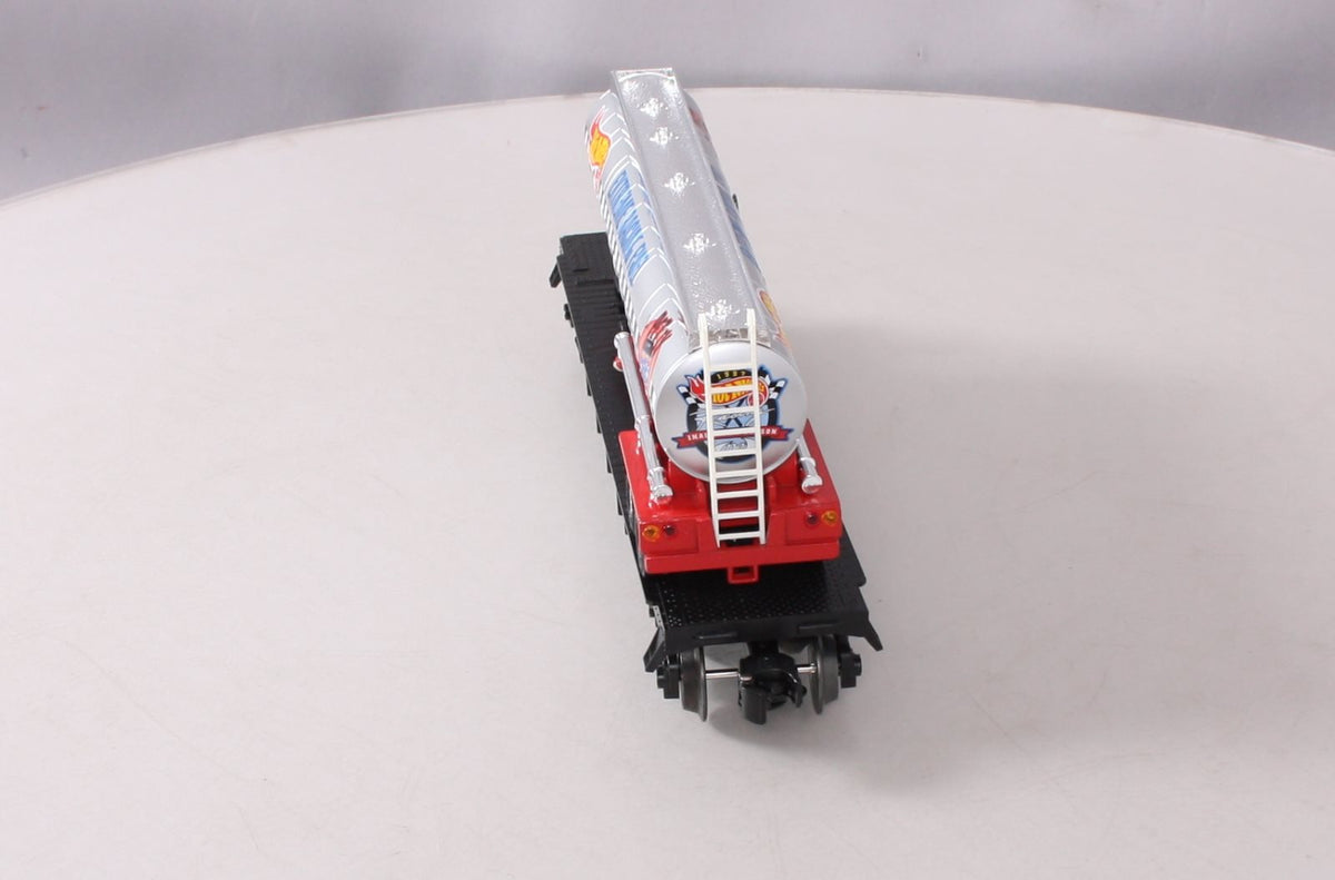 Lionel 6-52130 O Gauge Hot Wheels TOFC Flatcar w/ Fuel Tanker NIB