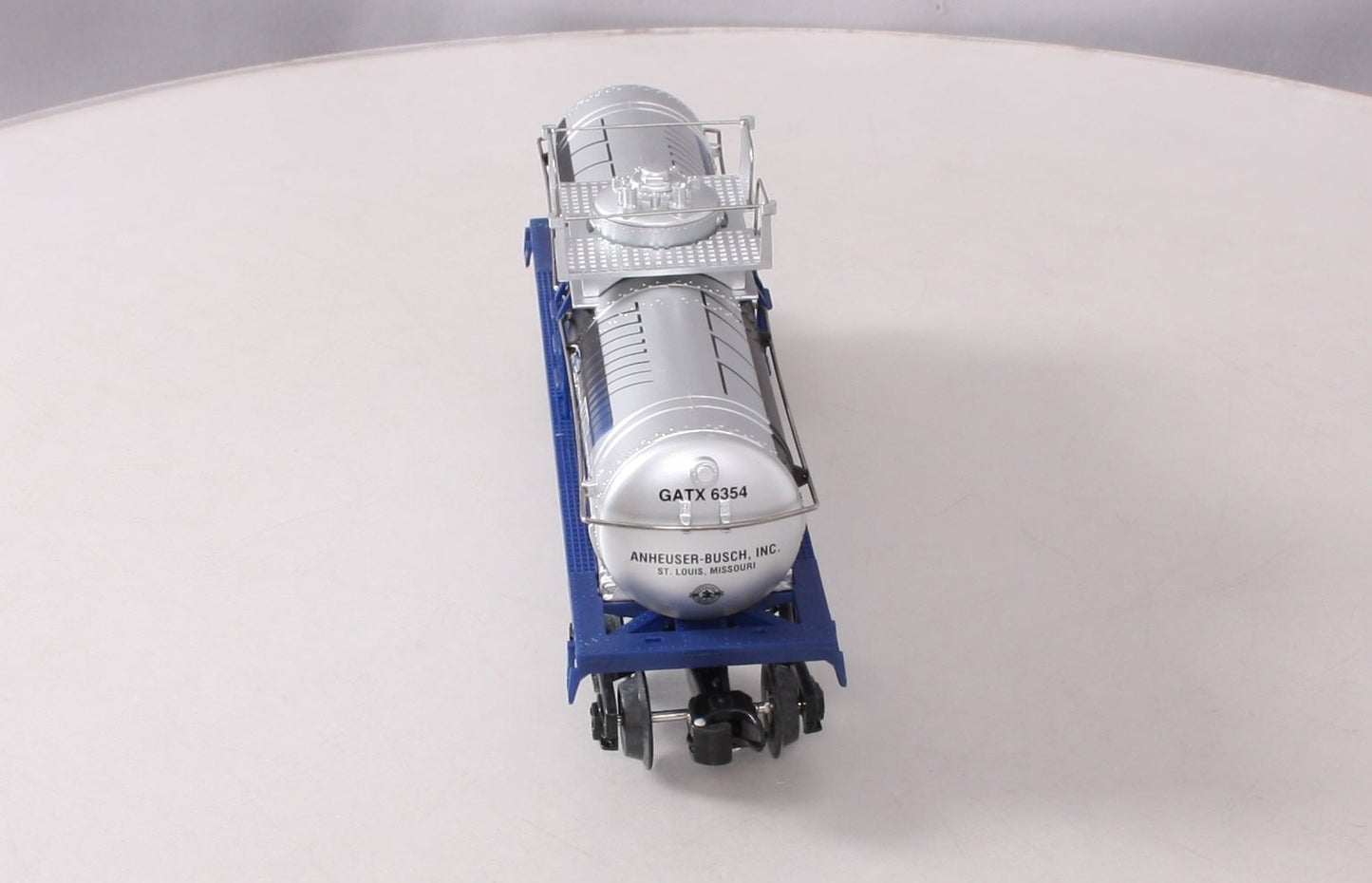 Anheuser-Busch k-6354 O Gauge Bud Dry Single Dome Tank Car EX/Box