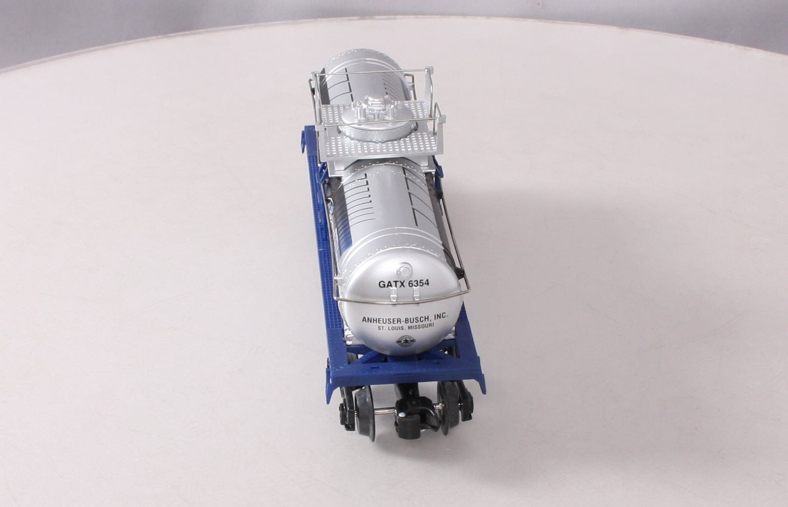 Anheuser-Busch k-6354 O Gauge Bud Dry Single Dome Tank Car EX/Box