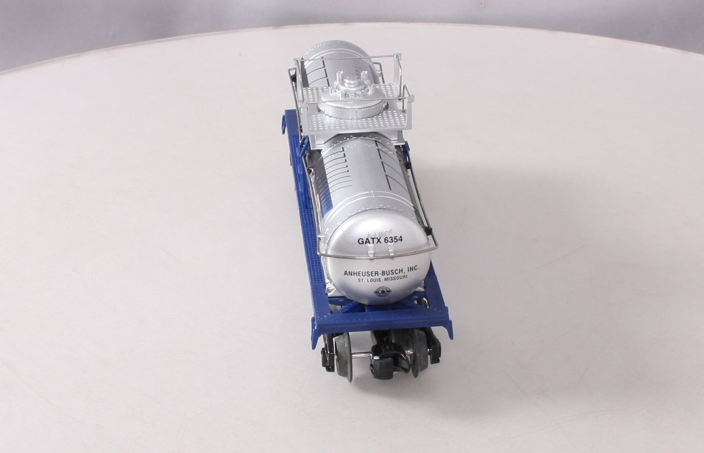 Anheuser-Busch k-6354 O Gauge Bud Dry Single Dome Tank Car EX/Box