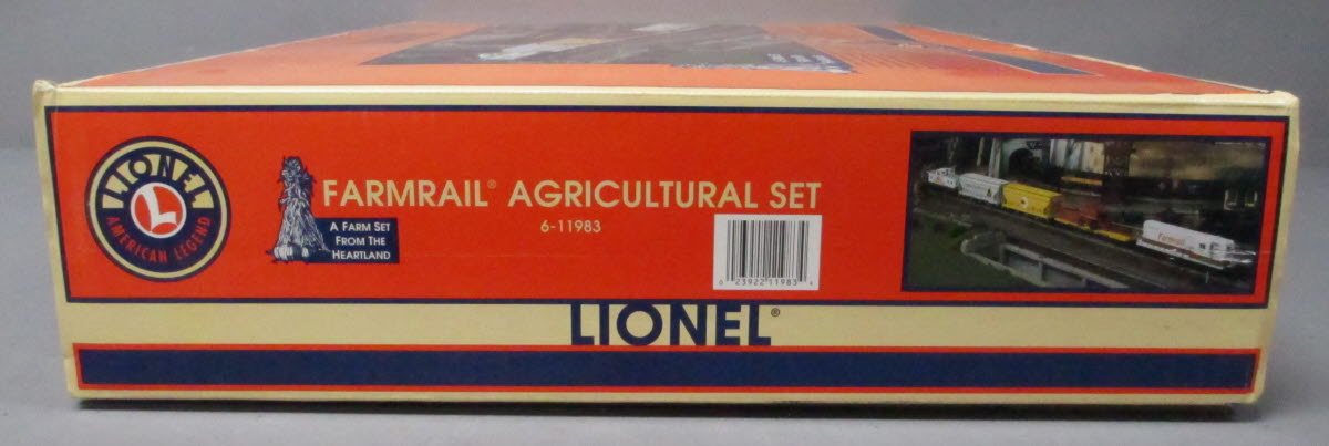 Lionel 6-11983 O Gauge Farmrail Agricultural Diesel Train Set LN/Box