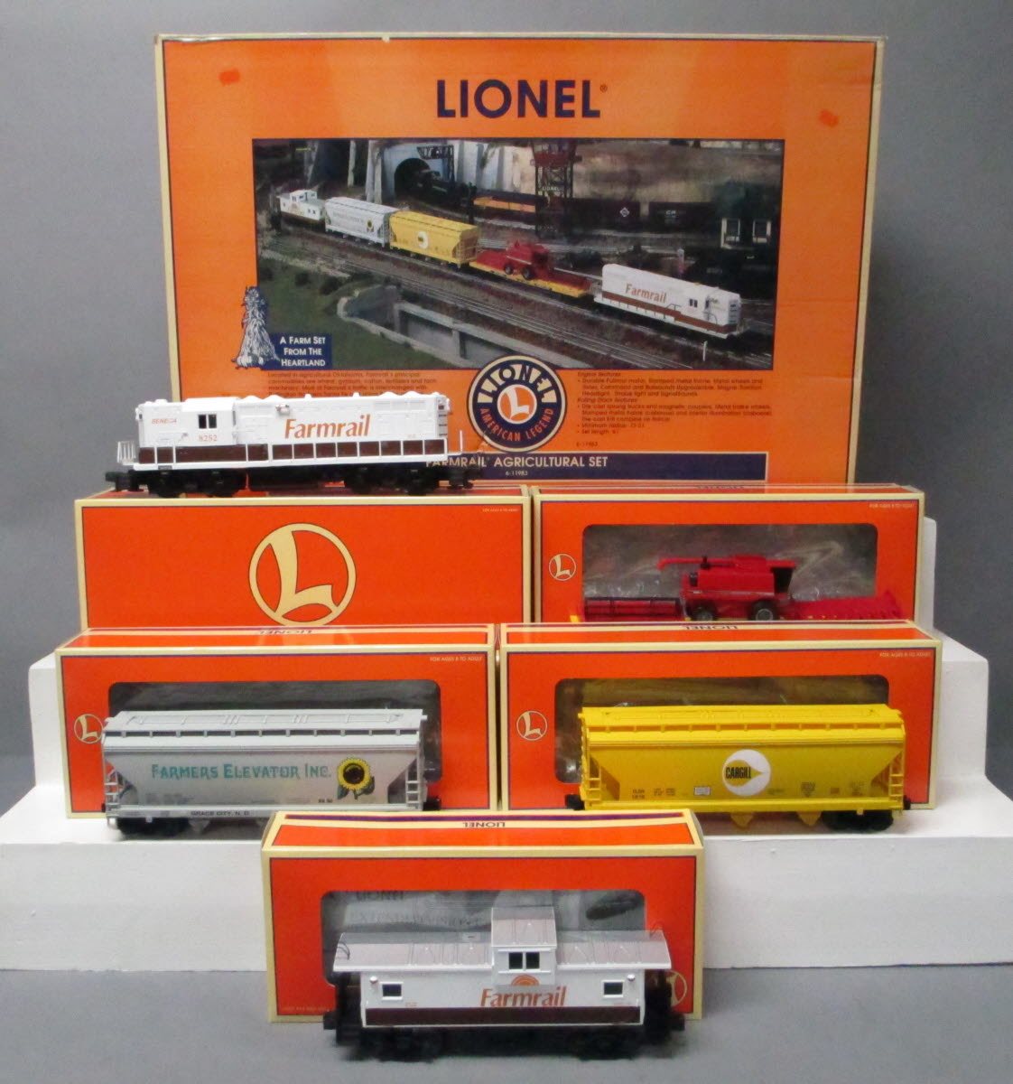 Lionel 6-11983 O Gauge Farmrail Agricultural Diesel Train Set LN/Box