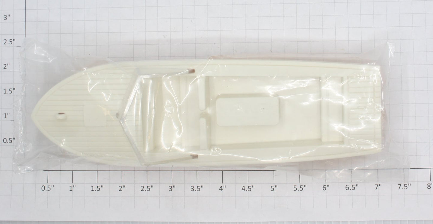 Lionel 6801-60 O Gauge Yellow Hull with White Top Boat