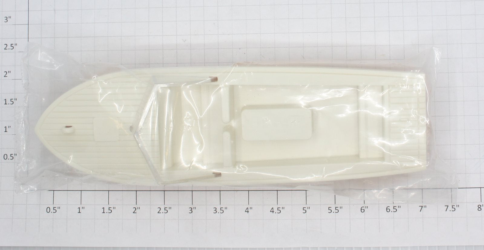 Lionel 6801-60 O Gauge Yellow Hull with White Top Boat
