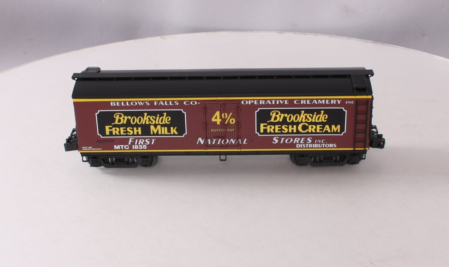 Lionel 6-58285 O Scale METCA Brookside Milk Car LN/Box