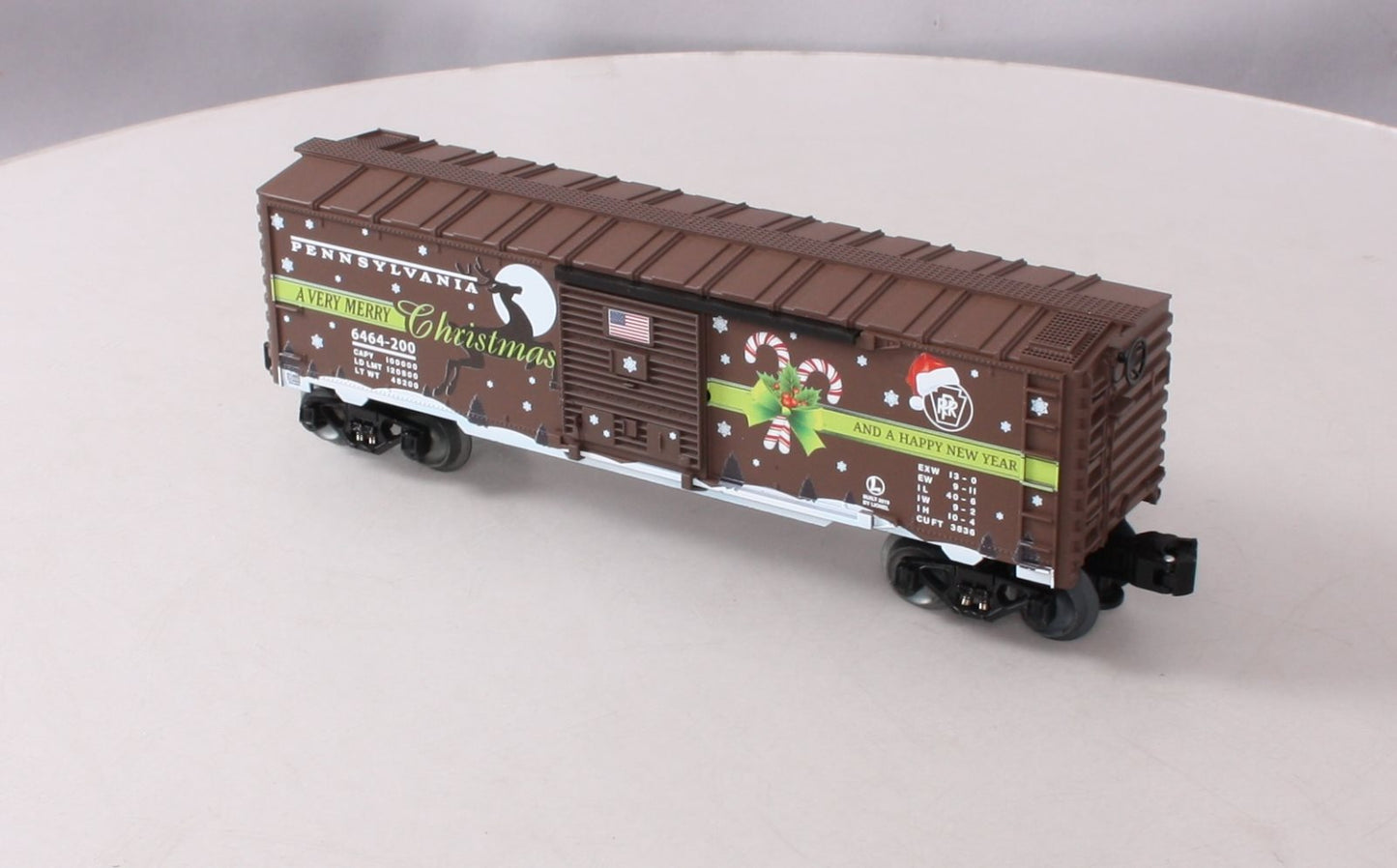 Lionel 1901460 O Scale TCA PRR Christmas Boxcar LN/Box