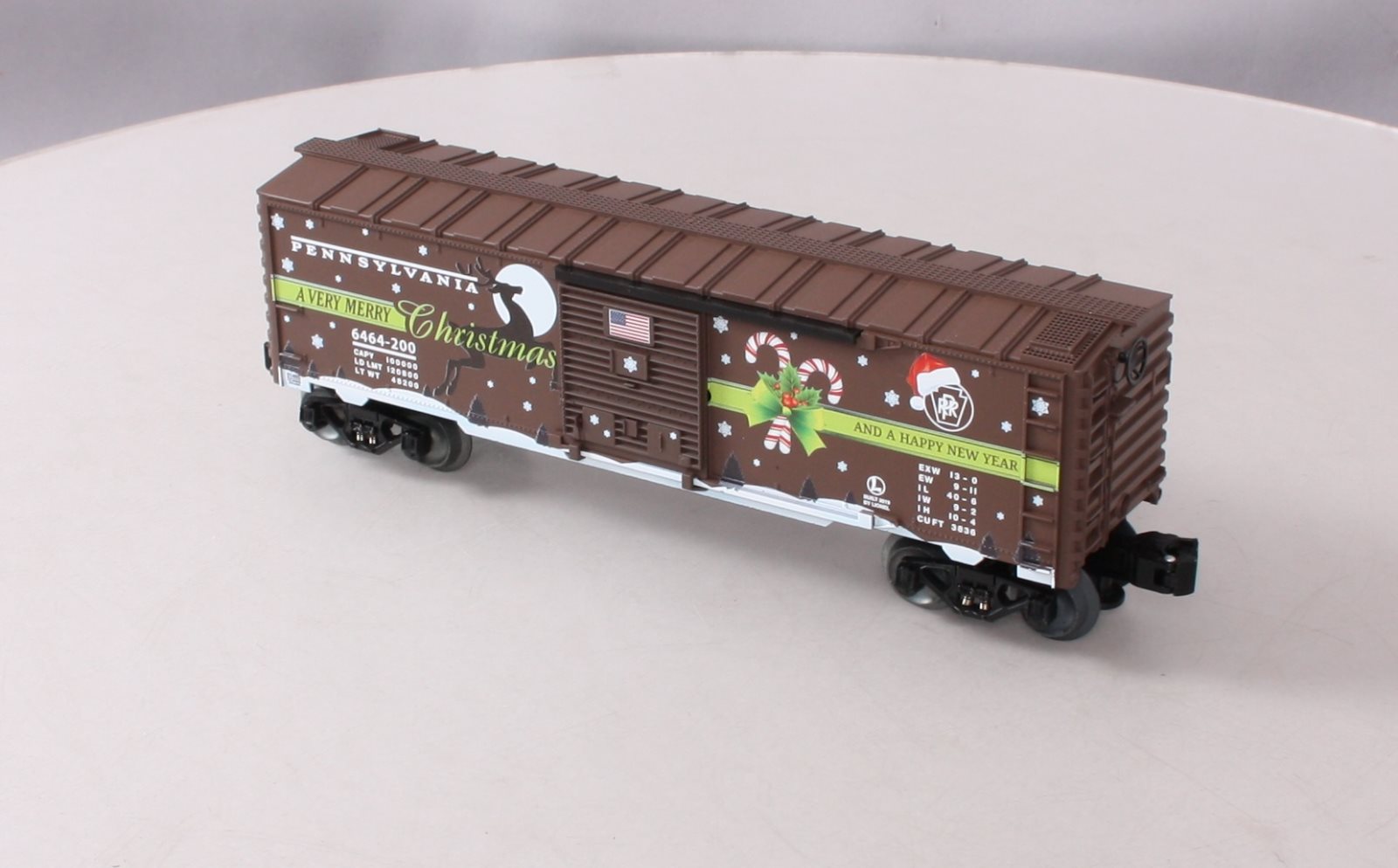 Lionel 1901460 O Scale TCA PRR Christmas Boxcar LN/Box