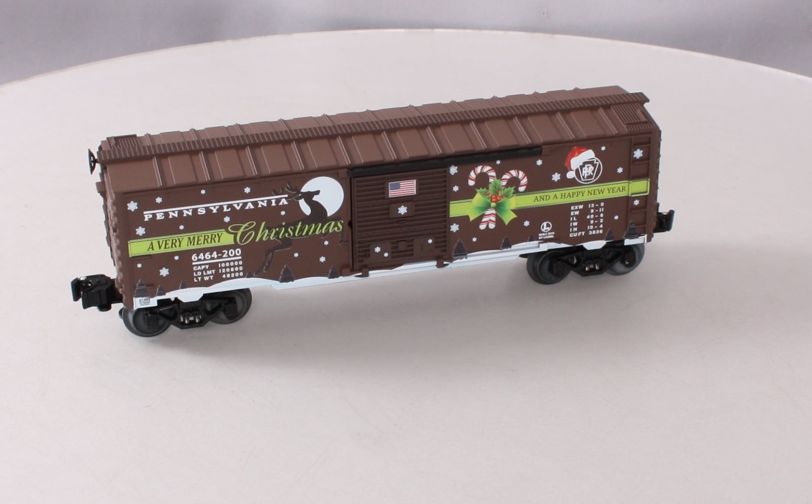 Lionel 1901460 O Scale TCA PRR Christmas Boxcar LN/Box