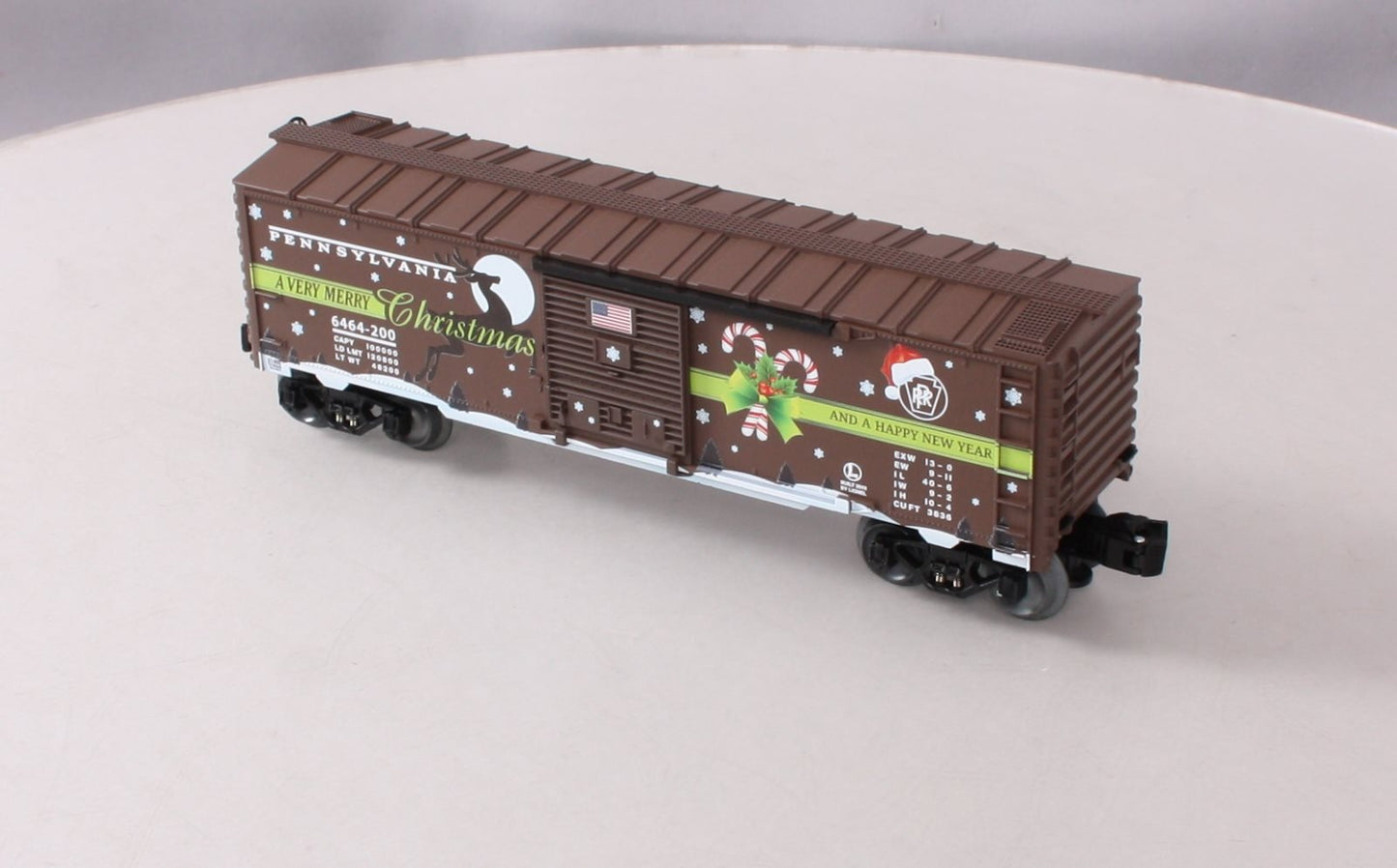 Lionel 1901460 O Scale TCA PRR Christmas Boxcar LN/Box