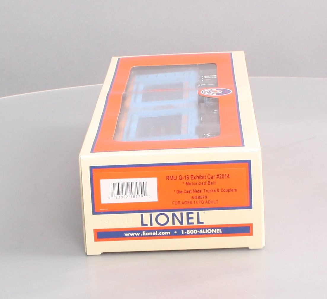 Lionel 6-58579 O Gauge New York World Fair RMLI G-16 Exhibit Car #2014 NIB