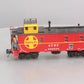 MTH 30-77163 O Santa Fe RailKing Offset Steel Caboose Car #999608
