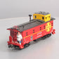 MTH 30-77163 O Santa Fe RailKing Offset Steel Caboose Car #999608