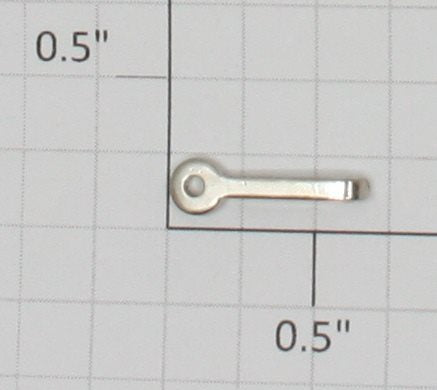 Lionel 214-16 Nickel Refrigerator Door Latch