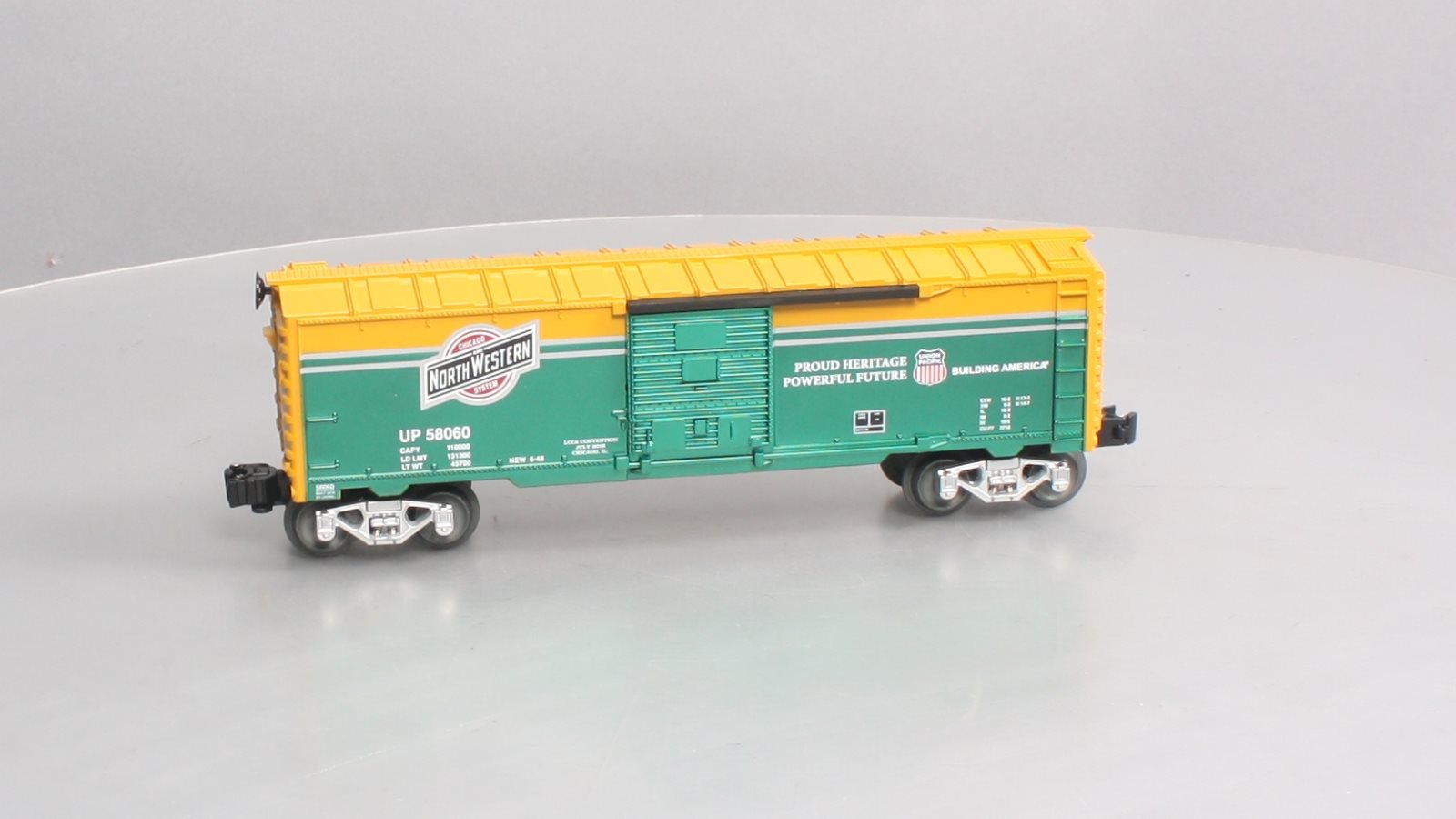 Lionel 6-58060 O Gauge 2018 LCCA Chicago & NorthWestern Hopper Convention Car LN/Box