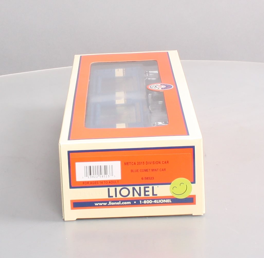 Lionel 6-58523 O Gauge Blue Comet METCA 2013 Division Mint Car #196113 LN/Box