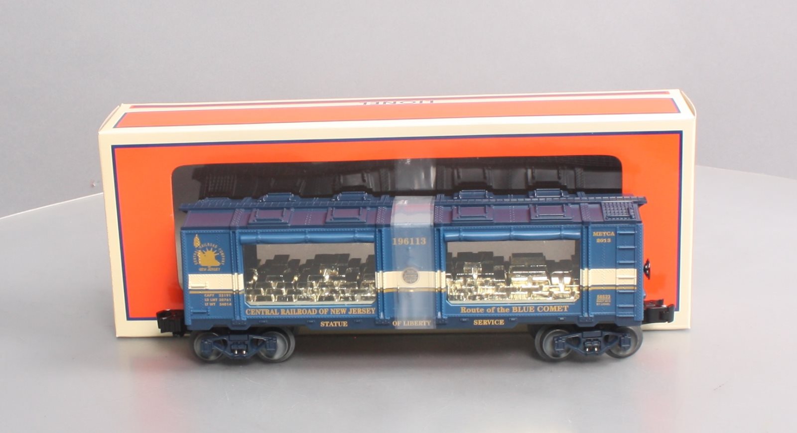 Lionel 6-58523 O Gauge Blue Comet METCA 2013 Division Mint Car #196113 LN/Box