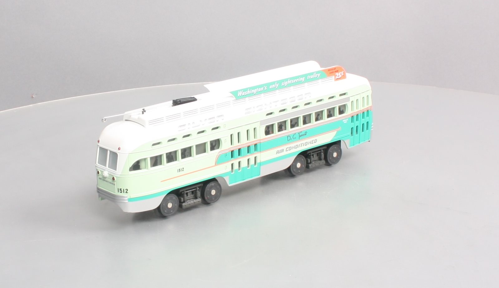 MTH 30-2510-1 O Washington D.C. PCC Electric Street Car w/PS1 LN/Box