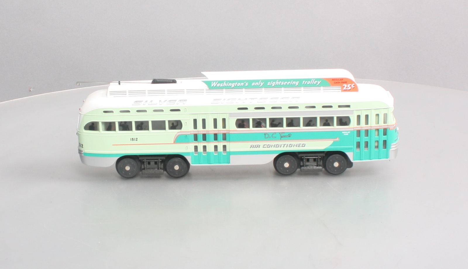 MTH 30-2510-1 O Washington D.C. PCC Electric Street Car w/PS1 LN/Box
