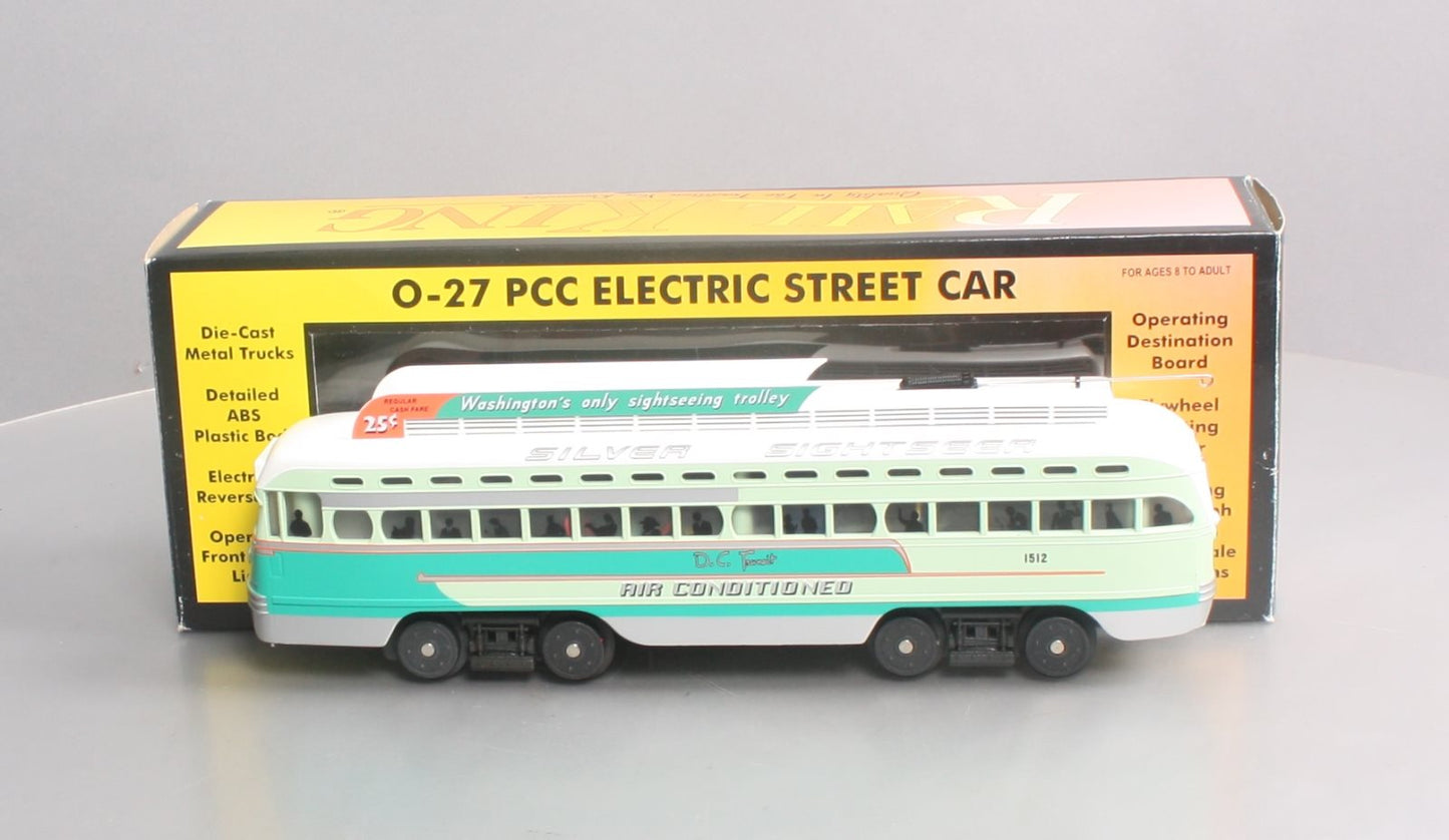 MTH 30-2510-1 O Washington D.C. PCC Electric Street Car w/PS1 LN/Box