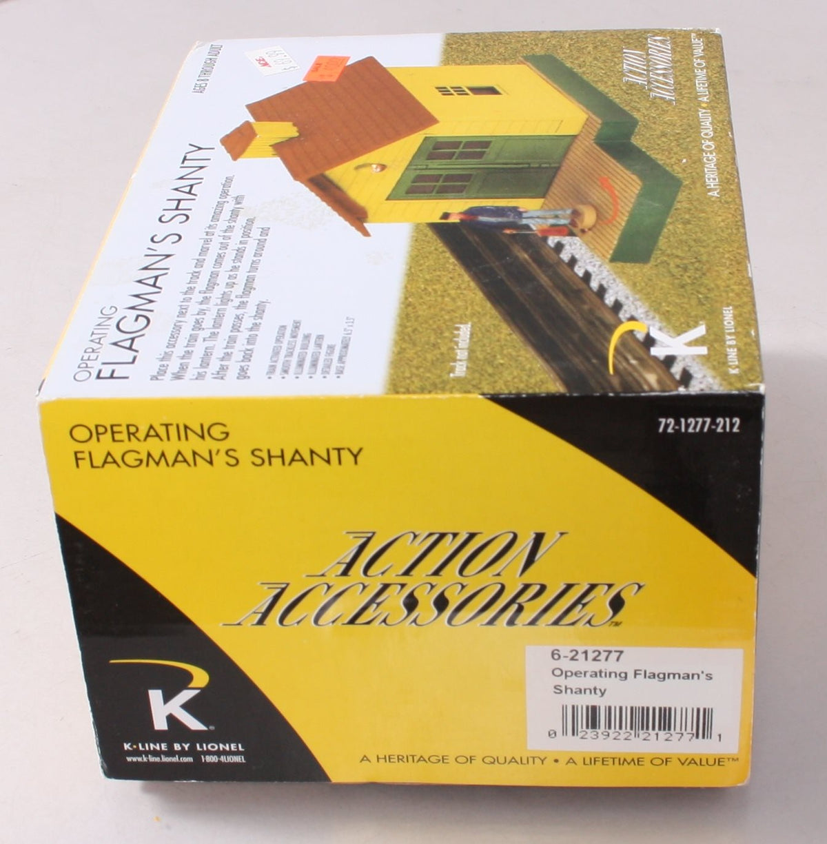 Lionel K-Line 6-21277 Operating Flagmans Shanty NIB