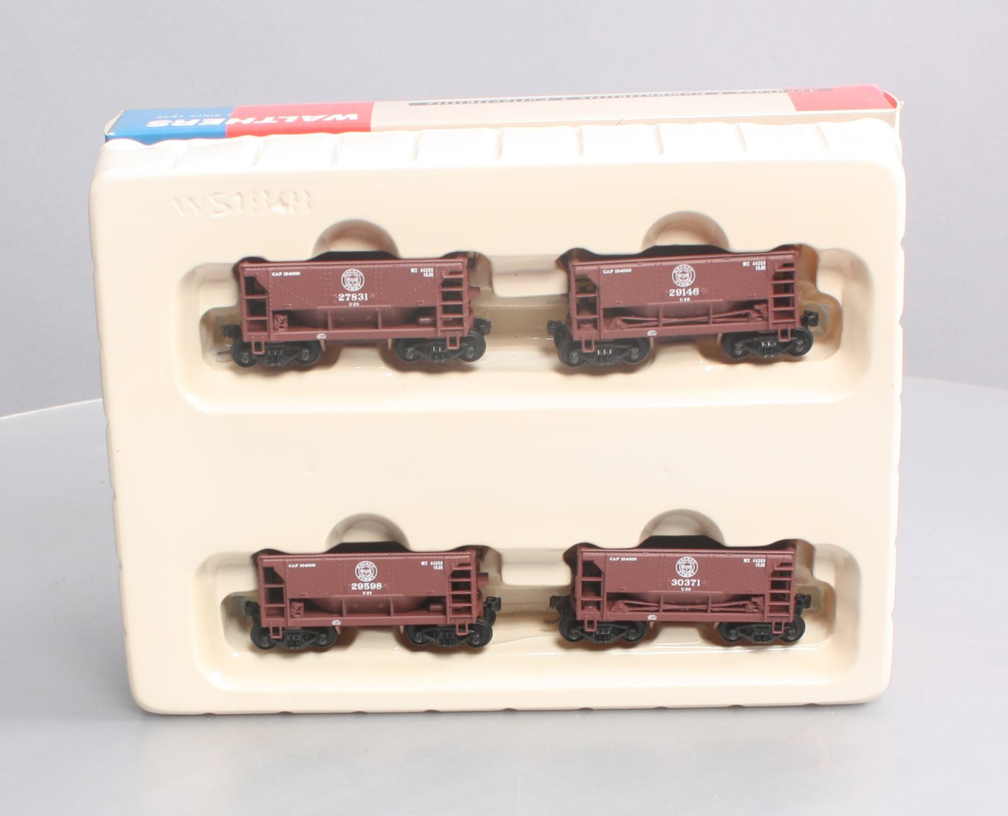 Walthers 932-4404 HO Scale Duluth, Missabe, & Iron Range Ore Cars 4-Pack LN/Box