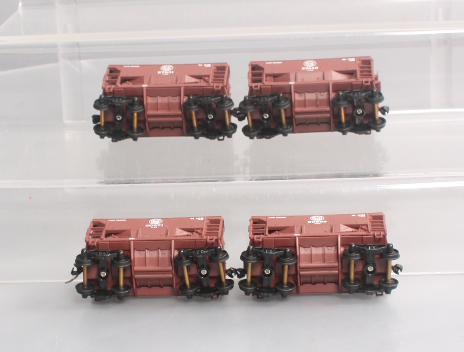 Walthers 932-4404 HO Scale Duluth, Missabe, & Iron Range Ore Cars 4-Pack LN/Box