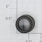 American Flyer 11-1H Black Lens Housing