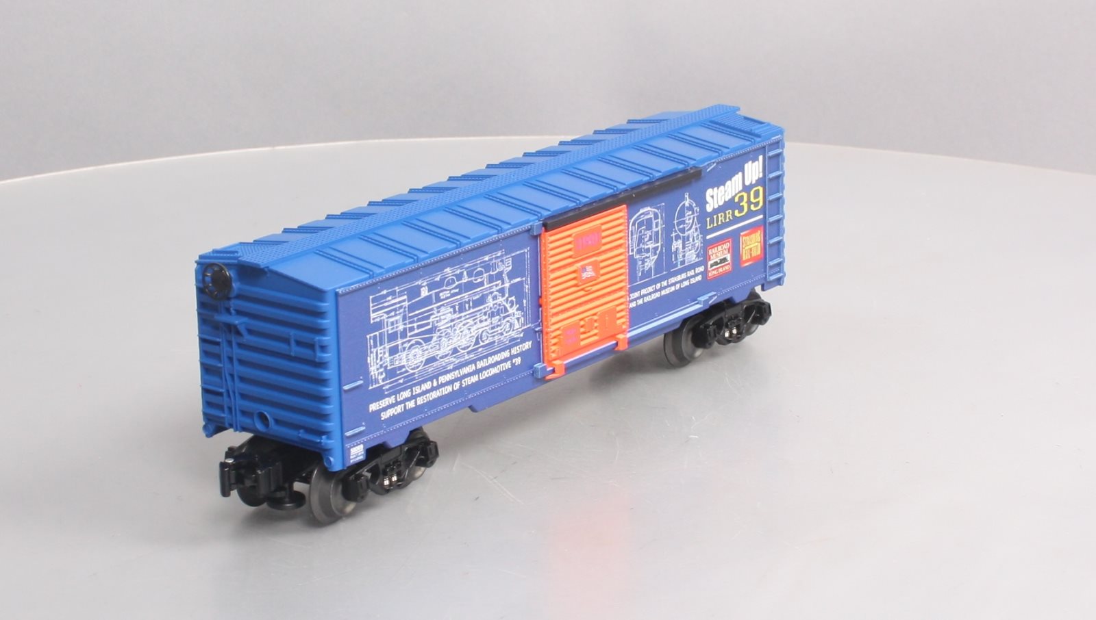 Lionel 6-58069 O Gauge Steam Up! LIRR 39 Blue Boy Railroad Museum of Long Island LN/Box