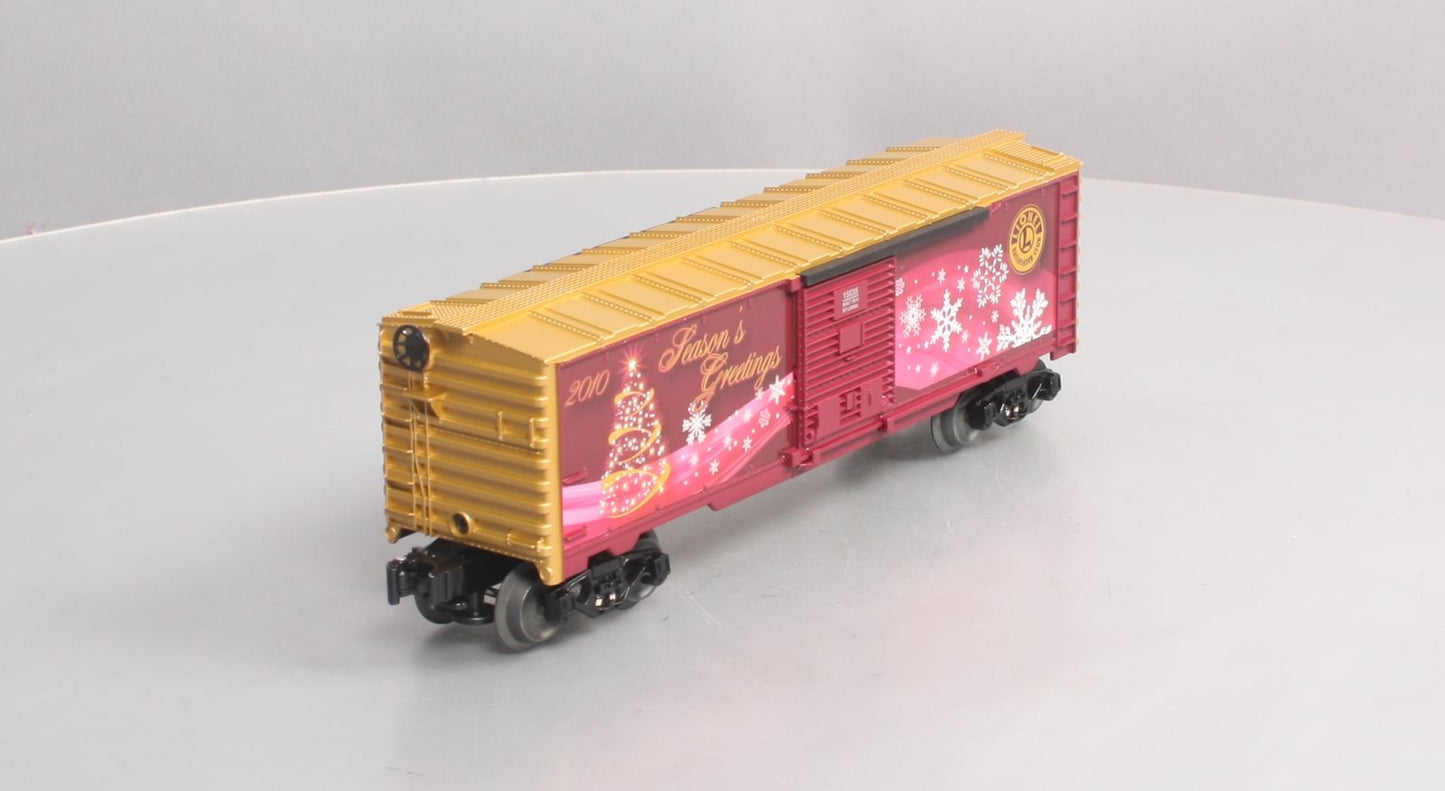 Lionel 6-15035 O Gauge LRRC-2010 Christmas Boxcar LN/Box